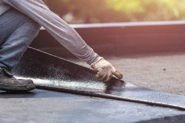 Professional Basement Waterproofing technician working in West Lafayette, IN